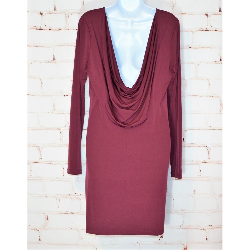 BCBGENERATION Draped Open Back Dress - Picture 3 of 6